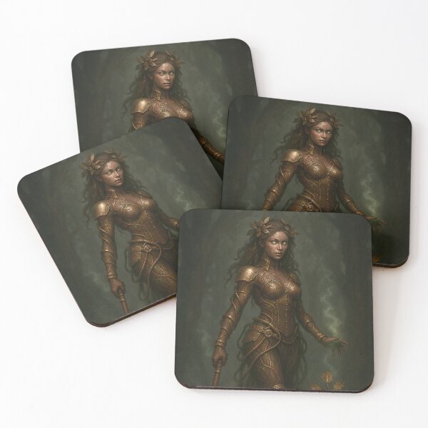 Item preview, Mechanical Dryad in Misty Forest designed and sold by WhiteWolfe0127.