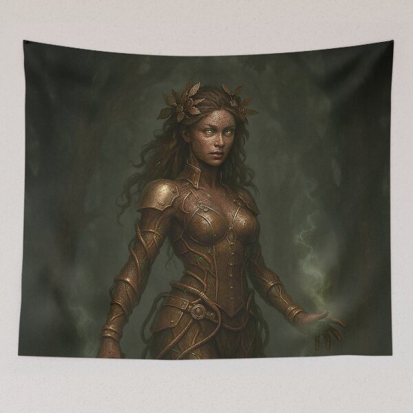 Item preview, Mechanical Dryad in Misty Forest designed and sold by WhiteWolfe0127.