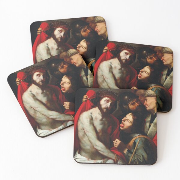 Item preview, The Mocking of Christ – Jusepe de Ribera (1615) designed and sold by Art Outlaws.