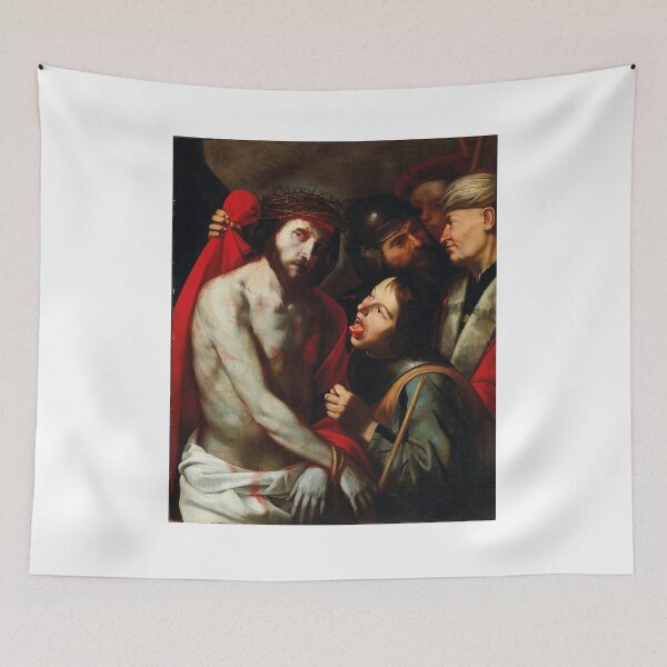 Item preview, The Mocking of Christ – Jusepe de Ribera (1615) designed and sold by Art Outlaws.