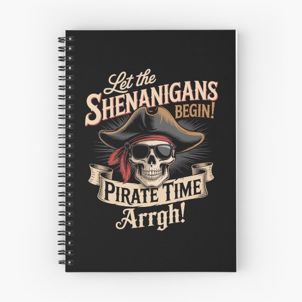 Item preview, Arrgh Pirate Time Let The Shenanigans Begin  designed and sold by NewIdeasSArt.
