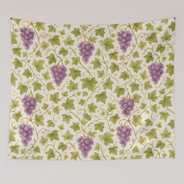 Item preview, Grapevine & Ivy Vintage Pattern designed and sold by MiLaKK.