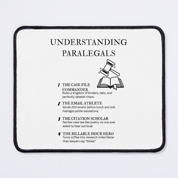 Item preview, Understanding Paralegals – Because Every Lawyer Needs a Legal Superhero designed and sold by PsyFlow35.