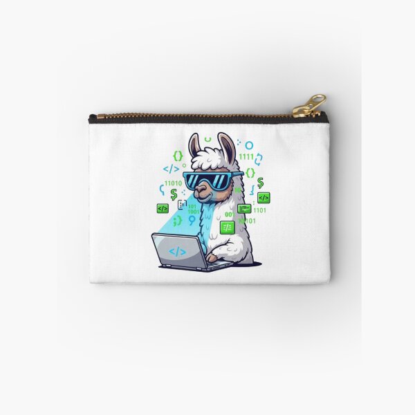 Item preview, Cute Ollama Llama Logo – Open Source AI LLM Laptop Design | Artificial Intelligence Art designed and sold by fetyTHM.