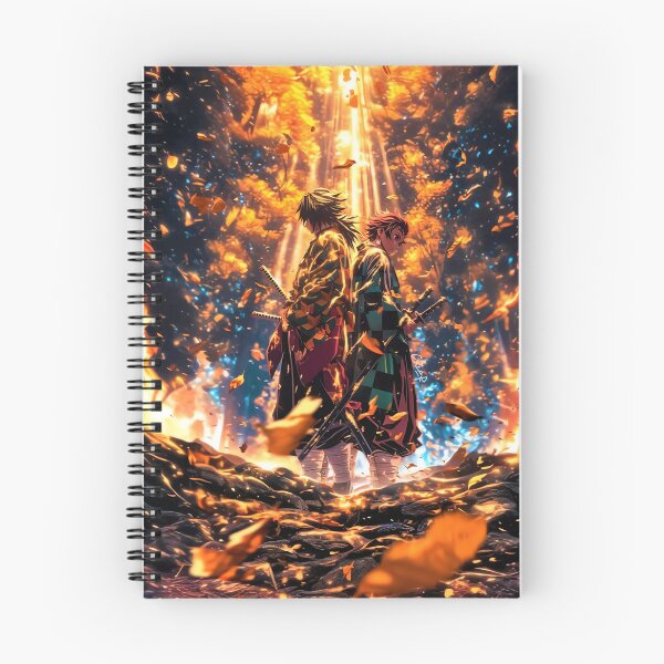 Item preview, Twin Blades of Destiny – Epic Anime Swordsmen Duo designed and sold by PosterFuel.