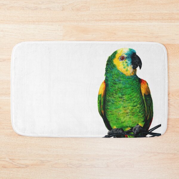 Item preview, Blue-fronted parrot drawing designed and sold by Adam Wróbel.