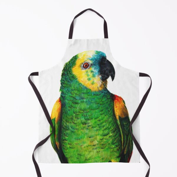 Item preview, Blue-fronted parrot drawing designed and sold by Adam Wróbel.