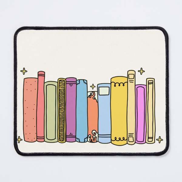 Item preview, Colorful Book Stack – Hand-Drawn Doodle Illustration for Book Lovers designed and sold by Shiningsticker8.