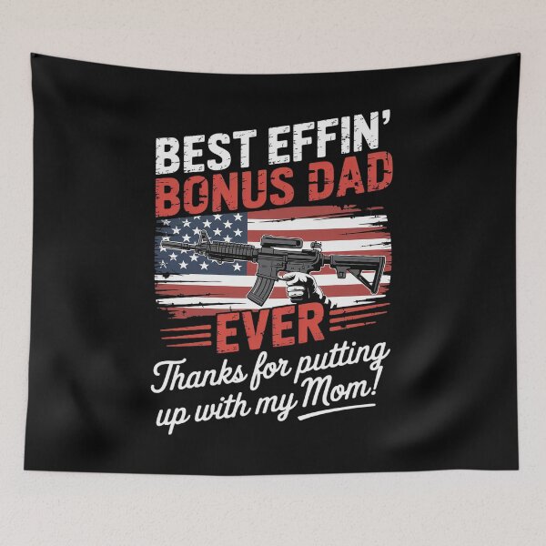 Item preview, Best Effin' Bonus Dad Ever 1  designed and sold by HuValverdeArt.