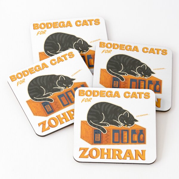 Item preview, Bodega cats for zohran mamdani  designed and sold by IdealDo.