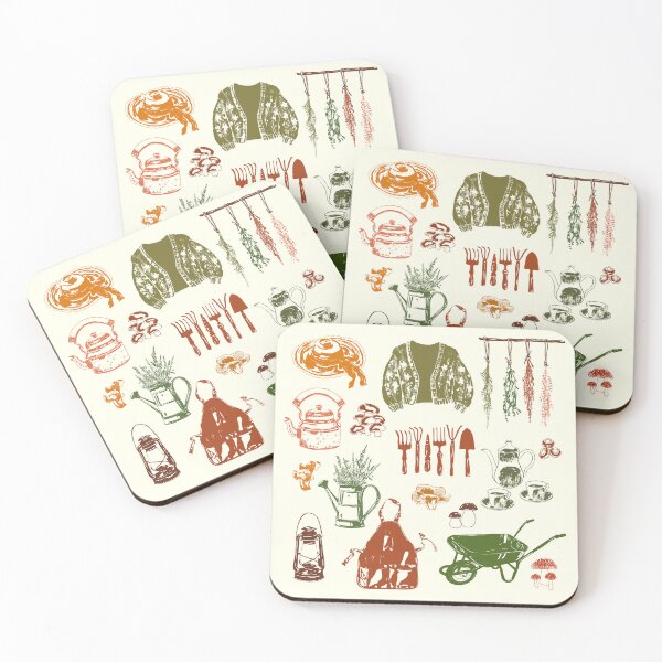 Item preview, Cottagecore Gardening Aesthetic Vintage Illustration designed and sold by MaiZephyr.