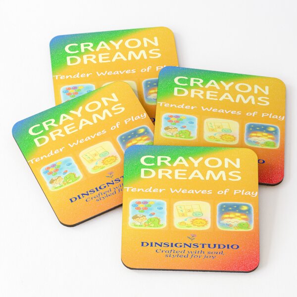 Item preview, Crayon Dreams – Tender Weaves of Play designed and sold by DinsignStudio.