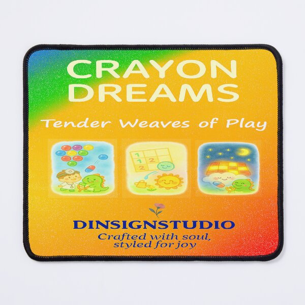 Item preview, Crayon Dreams – Tender Weaves of Play designed and sold by DinsignStudio.