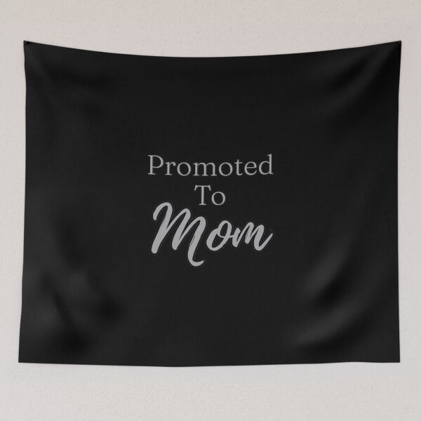Item preview, Promoted to Mom designed and sold by DixieGirlStudio.