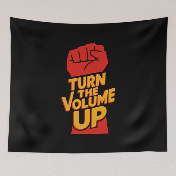 Item preview, Turn The Volume Up  designed and sold by vegajudy96.