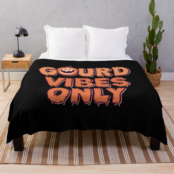 Item preview, Gourd Vibes Only Pumpkin Halloween Art designed and sold by flagshiptee.