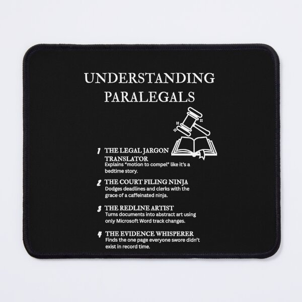 Item preview, Understanding Paralegals – Turning Legal Chaos Into Organized Brilliance Daily – Black designed and sold by PsyFlow35.