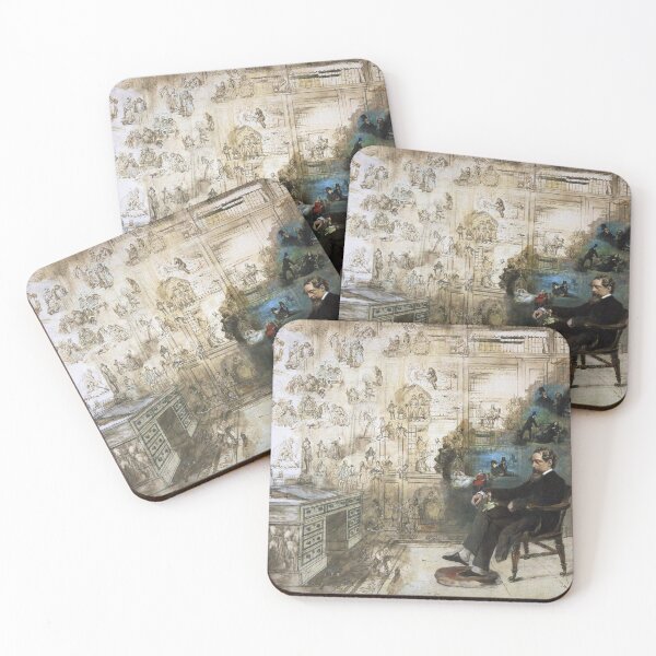 Item preview, Dickens’ Dream – Robert William Buss (1870) designed and sold by Art Outlaws.