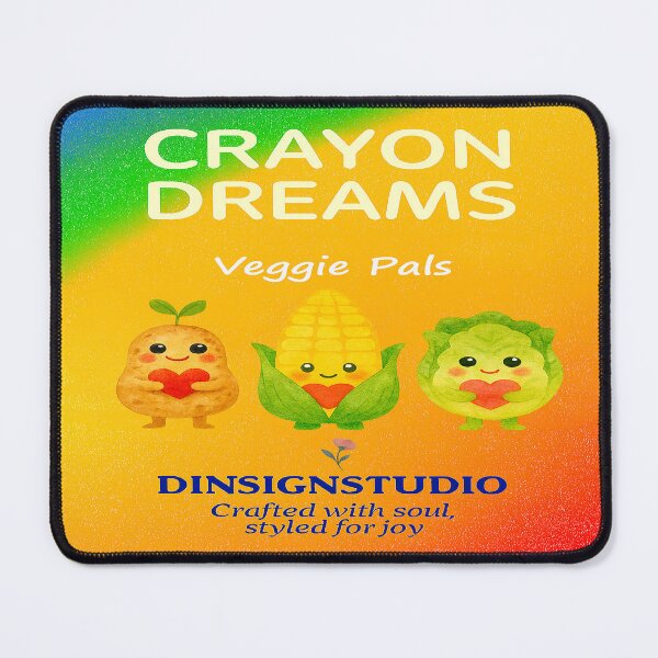 Item preview, Crayon Dreams-Veggie Pals designed and sold by DinsignStudio.