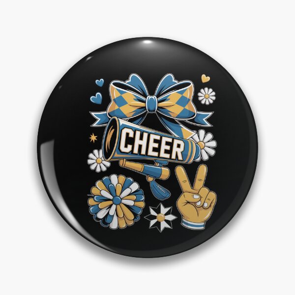 Item preview, Coquette Cheer Bow Sport Cheerleader designed and sold by NewIdeasSArt.