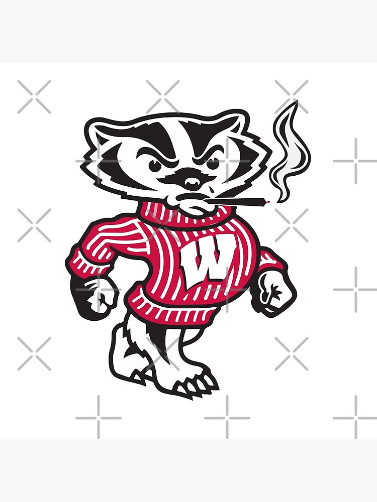 bucky badger pillow pet