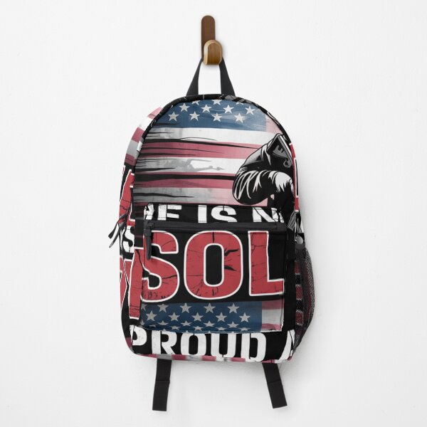 Item preview, He Is Not Just A Solider He Is My Dad Proud Son designed and sold by AnixieArtFun.