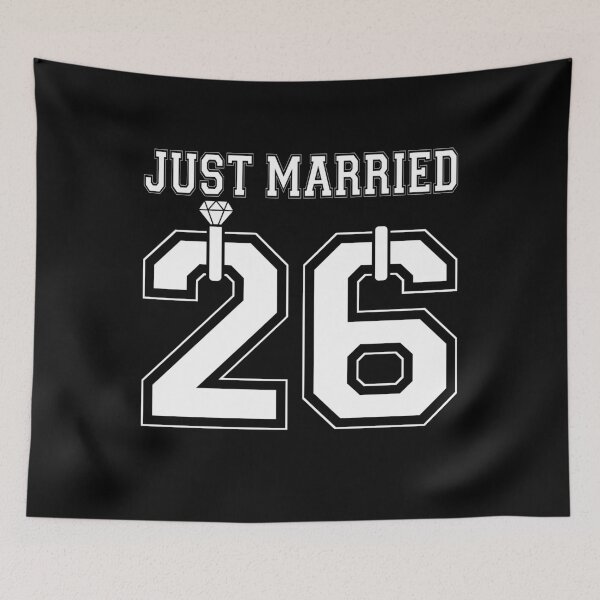 Item preview, 2026 Just Married Wife Husband Matching Honeymoon Wedding designed and sold by SakuraPxl.