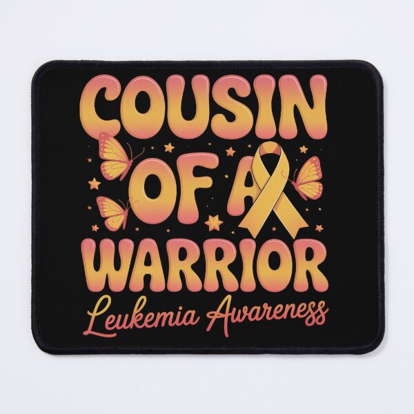 Item preview, Cousin Of A Warrior Leukemia Awareness Family Matching designed and sold by NewIdeasSArt.