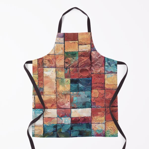 Item preview, Tactile Mosaic – Abstract Texture Grid designed and sold by Arjen Roos.