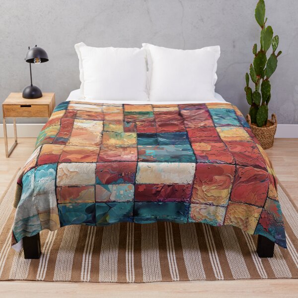 Item preview, Tactile Mosaic – Abstract Texture Grid designed and sold by Arjen Roos.