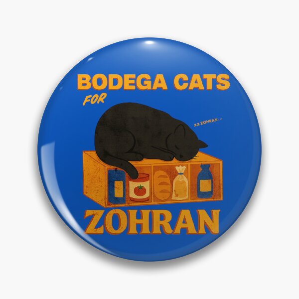 Aperçu de l'œuvre Chats de Bodega pour Zohran Mamdani créée et vendue par IdealDo.