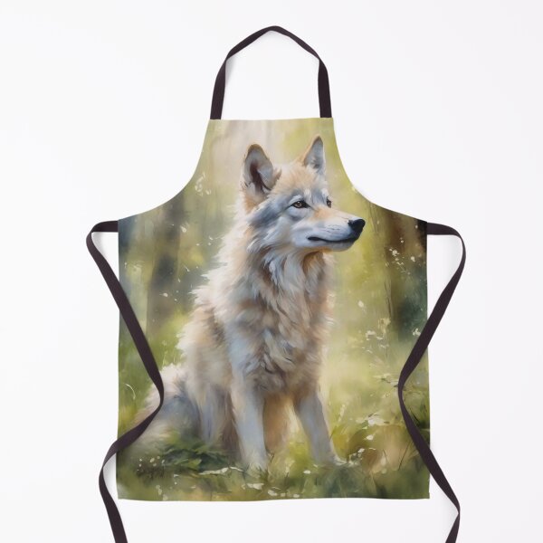 Item preview, Beautiful Wolf Painting designed and sold by CalmnessbyChoice.