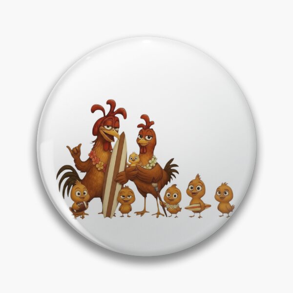 Item preview, Chicken Joe big family car sticker  designed and sold by sexielexy.