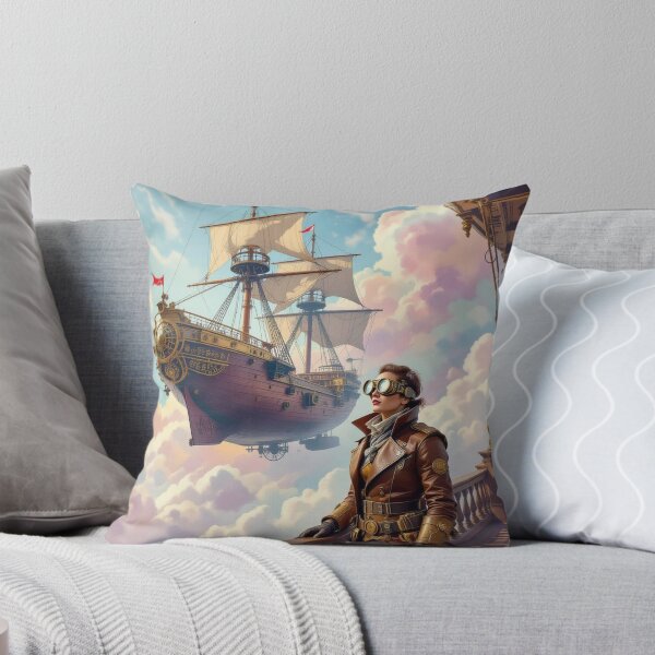 Item preview, Steampunk Sky Voyage – Airship Adventure meets Victorian Elegance & Futuristic Fantasy designed and sold by FotoworldEdel.