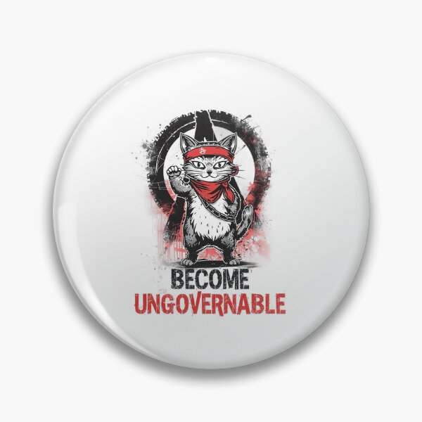 Item preview, Become Ungovernable Cat - Rebellious Cat   designed and sold by Tomasz  Siennicki.