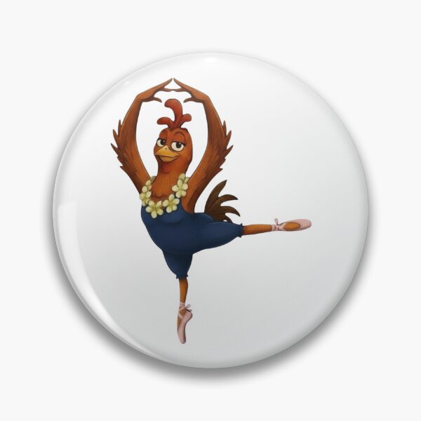 Item preview, Chicken Joe female ballerina car sticker  designed and sold by sexielexy.