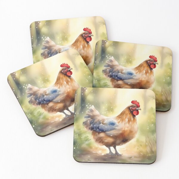 Item preview, Beautiful Hen in Forest designed and sold by CalmnessbyChoice.
