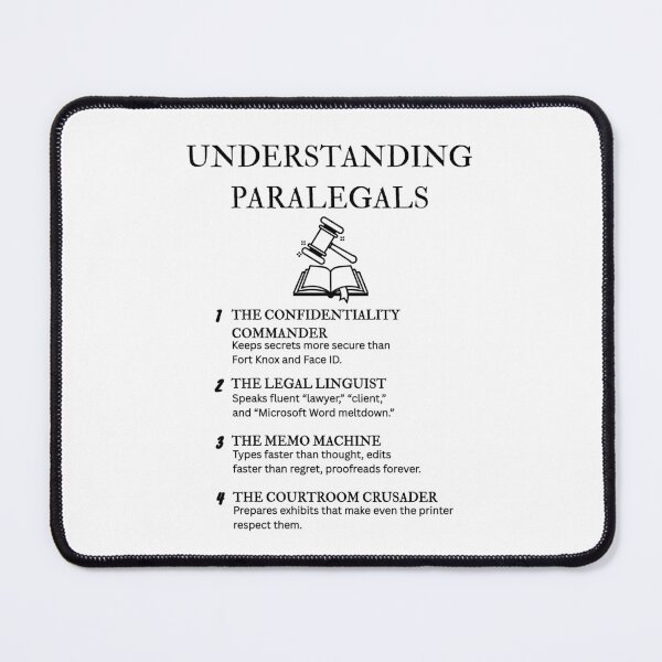 Item preview, Understanding Paralegals – Powered by Caffeine, Deadlines, and Sheer Determination designed and sold by PsyFlow35.