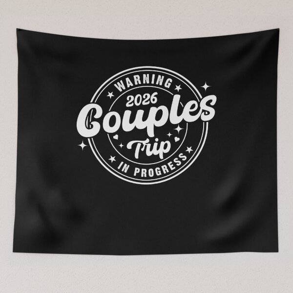 Item preview, 2026 Couples Trip In Progress Of Romantic Baecation Matching designed and sold by SakuraPxl.