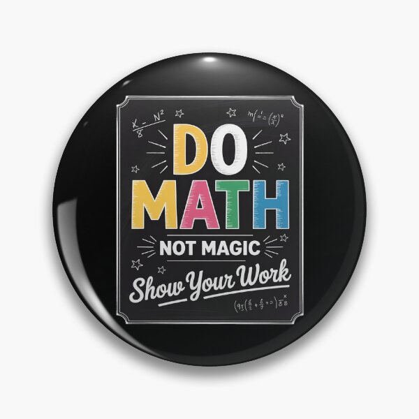 Item preview, Do Math Not Magic Math Teacher Back to School Student3  designed and sold by lilLilaBatArt.