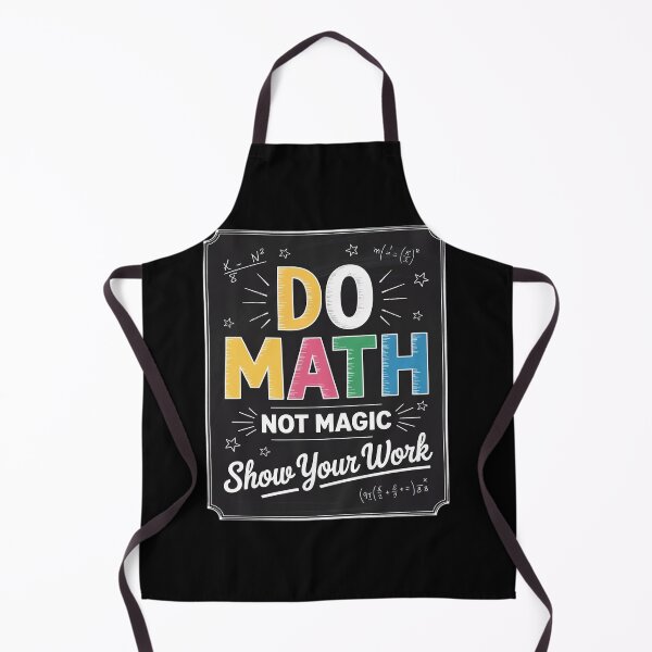 Item preview, Do Math Not Magic Math Teacher Back to School Student3 designed and sold by lilLilaBatArt.