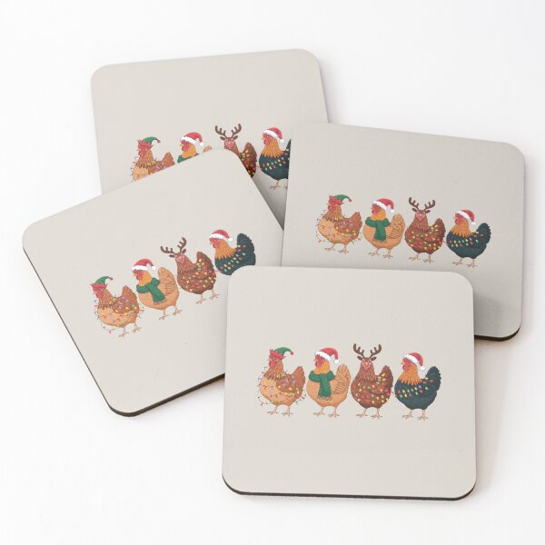 Item preview, сute christmas chickens Christmas Farm designed and sold by OLIHESSEL.
