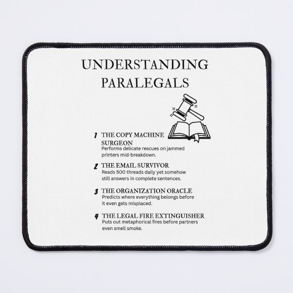 Item preview, Understanding Paralegals – Keeping Law Firms Alive One Binder at a Time designed and sold by PsyFlow35.
