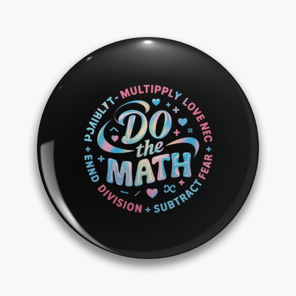 Item preview, Do The Math Multiply Love Add Hope Math Teacher Tie Dye  designed and sold by lilLilaBatArt.