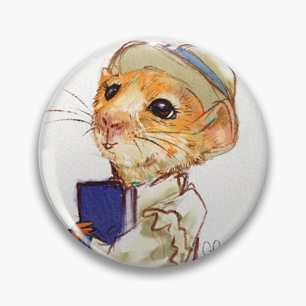 Item preview, Fancy Ladies series - Rhiannon the Dormouse Watercolour Illustration designed and sold by pixiegutsGB.