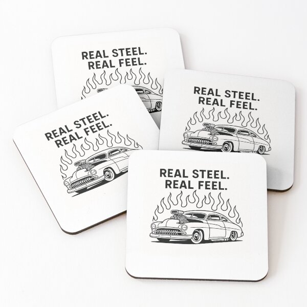 Item preview, Classic Mercury Hot Rod Flame Art – Real Steel Real Feel Car Culture Design designed and sold by Fleetwood1994.