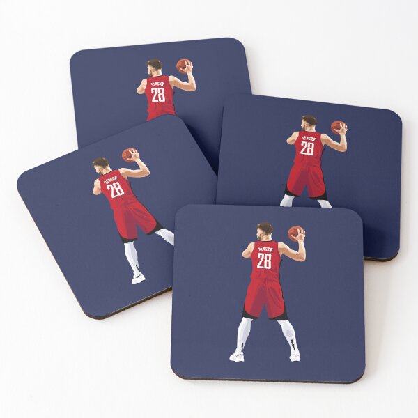 Item preview, Alperen Sengun Vector Back Red Small Print Qiangy designed and sold by qiangdade.