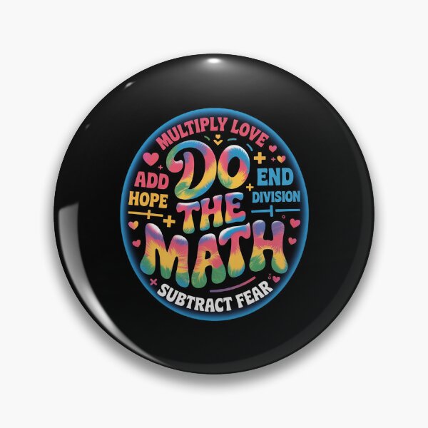 Item preview, Do The Math Multiply Love Add Hope Math Teacher Tie Dye Mens6  designed and sold by lilLilaBatArt.