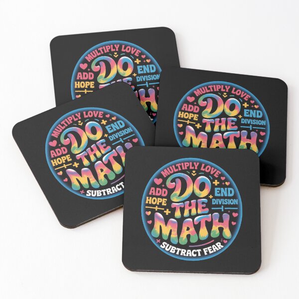 Item preview, Do The Math Multiply Love Add Hope Math Teacher Tie Dye Mens6  designed and sold by lilLilaBatArt.