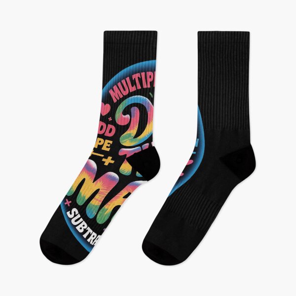 Item preview, Do The Math Multiply Love Add Hope Math Teacher Tie Dye Mens6  designed and sold by lilLilaBatArt.